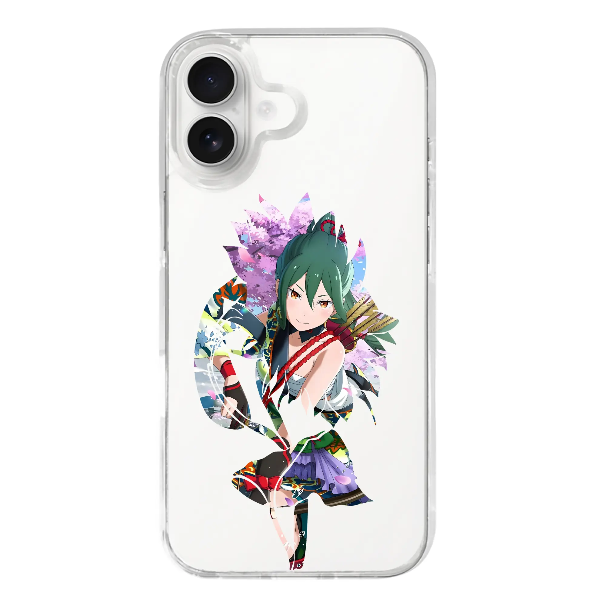 リゼロ グッズ シオン - iPhone 17シリーズ 透明スマホケース – 薄型・耐衝撃・精密フィット保護カバー